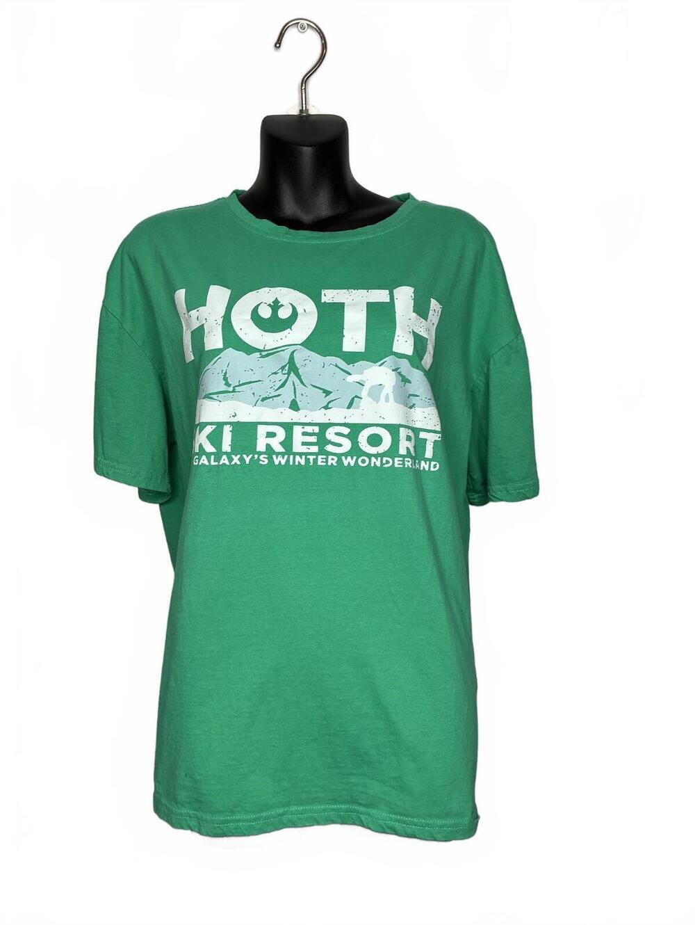 Green Hoth Ski Resort Graphic T-Shirt XL